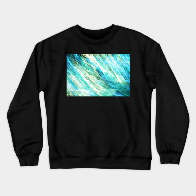 Fractal hexagons Crewneck Sweatshirt by krinichnaya